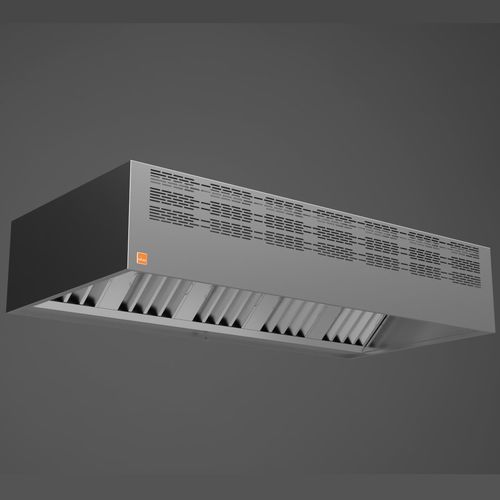 Wandabzugshaube - Airdoor  - ALTEX, S.L. ALTA TECNOLOGIA EN EXTRACION - für Profiküchen / Umluft / grau
