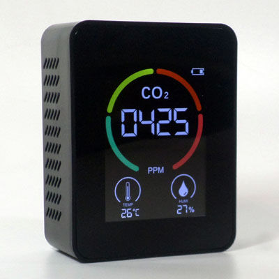 CO2-Melder - 77100-002-CA - ALLA FRANCE SARL - bodenstehend / für Außenbereich / Profi