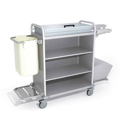 Reinigungswagen - HSKP LINE - CONF INDUSTRIES S.R.L. - für Hotels / für Restaurants / anodisiertes Aluminium