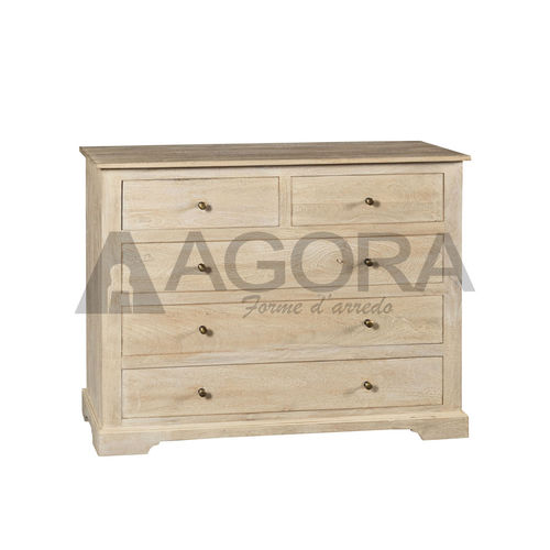 Klassische Kommode - COTTAGE  - AGORA' SRL - Massivholz / Sperrholz / rechteckig
