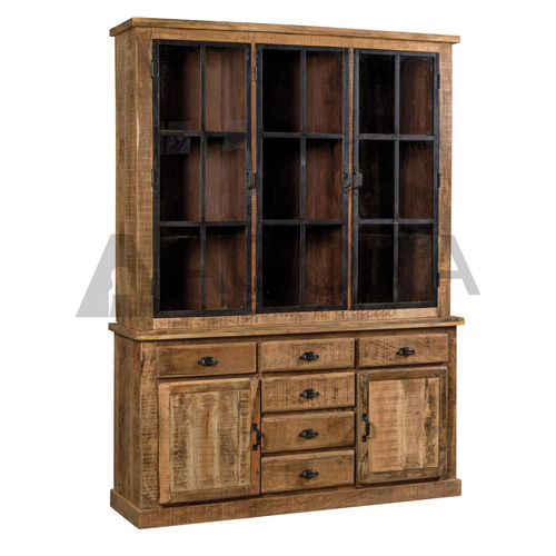 Hohes Sideboard - CLICHY  - AGORA' SRL - klassisch / Massivholz / Eisen