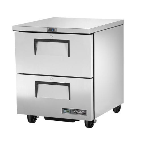 Unterbaukühlschrank - TUC-27D-2-HC - True International GmbH - Profi / freistehend / mit integriertem Gefrierfach