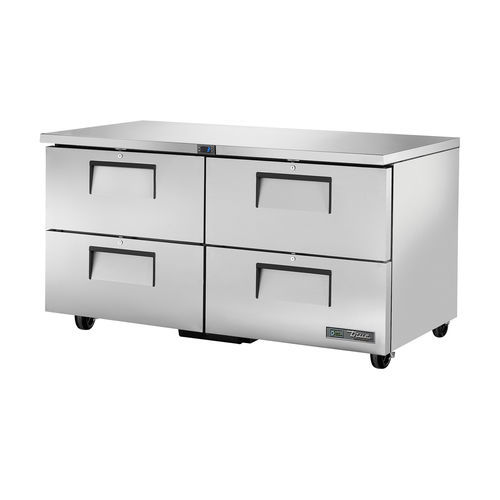 Unterbaukühlschrank - TUC-60D-4-HC - True International GmbH - Profi / freistehend / mit integriertem Gefrierfach