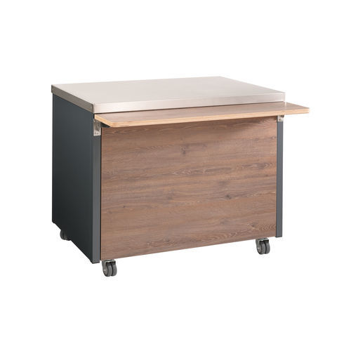 Schreibtisch für Open Space - 65003/N - SCHOLL APPARATEBAU GMBH - bodenstehend / modern / Holz