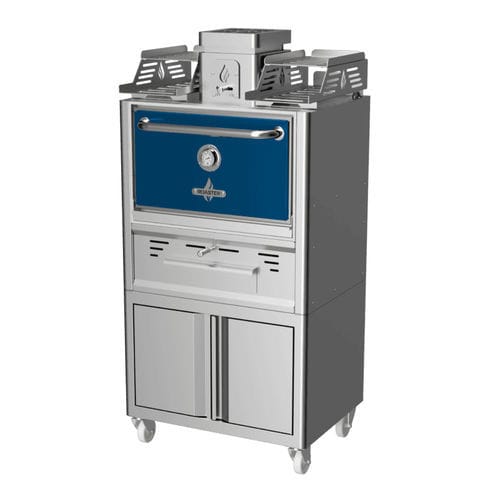 Holzkohleofen - ROC54 - ROASTER - mit Rotisserie-Funktion / Umluft / freistehend