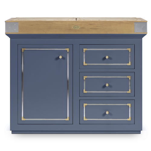 Gartenküche-Schrank / Holz - BILLOT BUFFET PORNICHET - De Kercoet - Marmor