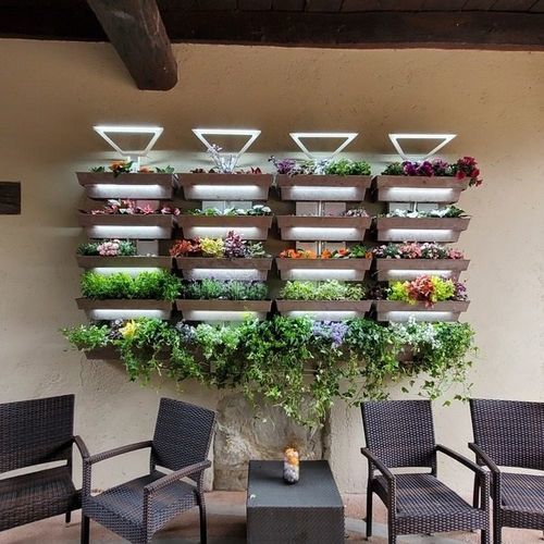 Vertikaler Garten / lebende Pflanzen - HederaTM - lightgreen srl - kundenspezifisch / Blumen / für den Innenraum