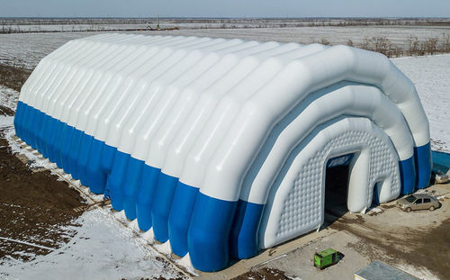 PVC-Folie-Traglufthalle - CONSTRUCTION SITE COVER  - Vector - für Lagerung / für Gebäude / für Fabriken