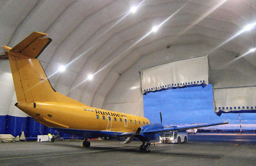 PVC-Folie-Traglufthalle - AIRCRAFT HANGAR - Vector - für Flughafen