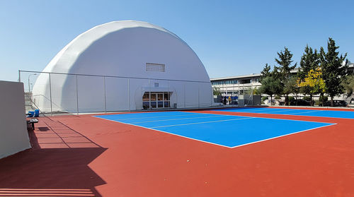 PVC-Folie-Traglufthalle - BASKETBALL FIELD COVER  - Vector - für Sportanlage / für Gebäude / für Schulen