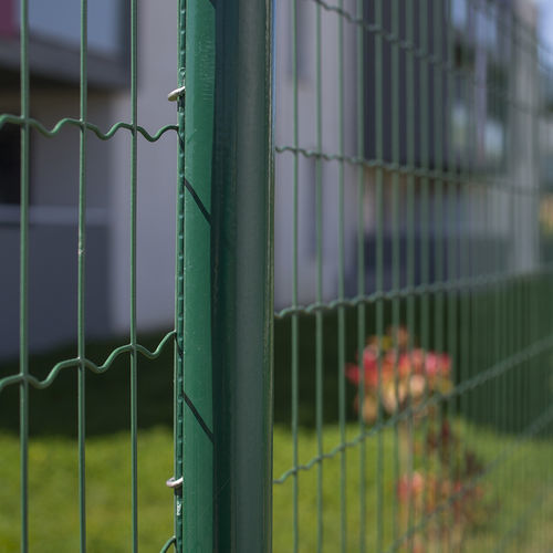 Metall-Geflecht / galvanisiertem Stahl - SOUDÉ PLASTIFIÉ - Quaglia Diffusion - für Umzäunungen / Langmaschen / Rollen