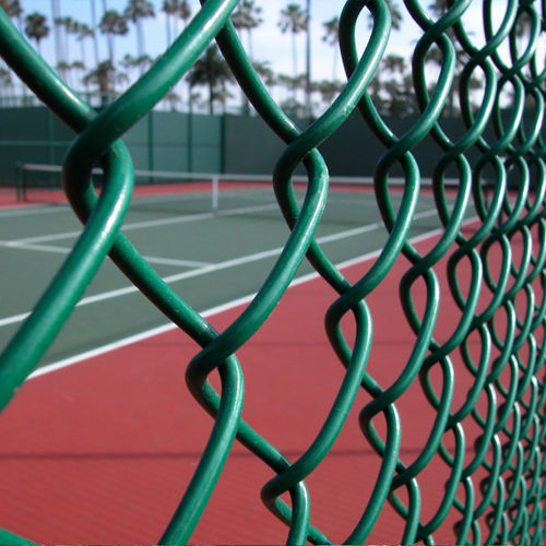 Tennis-Zaun - KIT TENNIS - Quaglia Diffusion - einfach geflochtener Maschendraht / einfach geflochtener Maschendraht / Sport