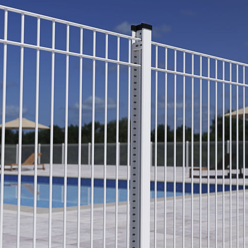 Zaun für Pool - AQUA’GLIA® - Quaglia Diffusion - Maschendraht / Platten / Sport