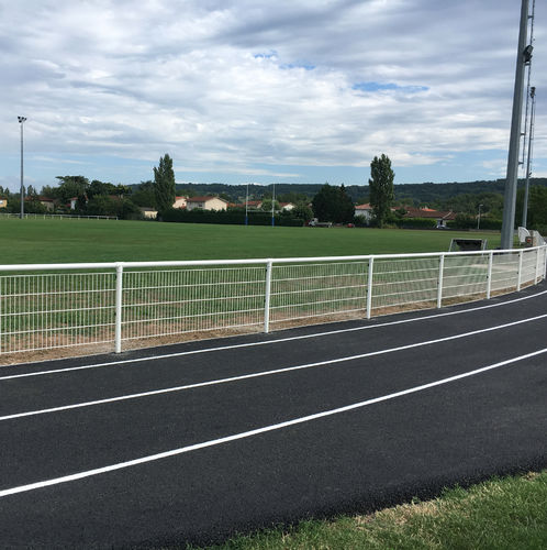 Handlauf / galvanisiertem Stahl - Quaglia Diffusion - thermolackierter Stahl / für Geländer