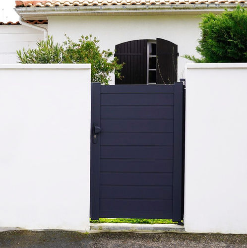 Aluminium-Gartentor - Quaglia Diffusion