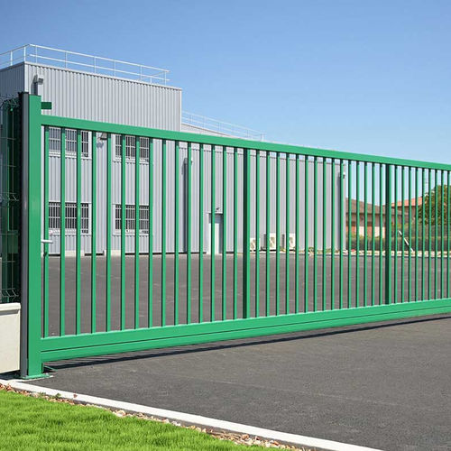 Selbsttragendes Tor - TT  - Quaglia Diffusion - rechts / galvanisiertem Stahl / thermolackierter Stahl