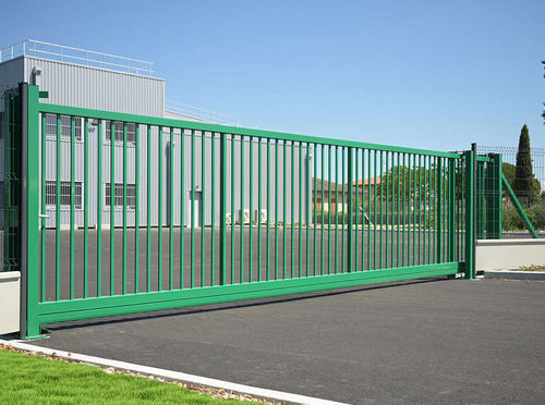 Selbsttragendes Tor - AUTOPORTANT TT  - Quaglia Diffusion - rechts / galvanisiertem Stahl / thermolackierter Stahl
