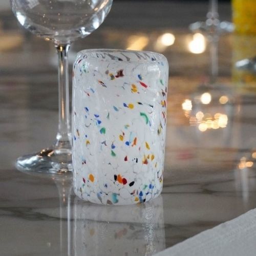Weinglas - GO.TO - Wave Murano Glass srl - geblasenes Glas / Muranoglas / für Gewerbegebrauch