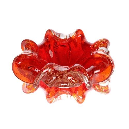 Muranoglas-Tischdekoration - Christmas flower - Wave Murano Glass srl - geblasenes Glas / modern / handgefertigt