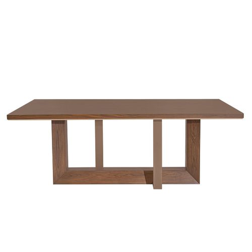 Moderner Esstisch - Sacramento  - NDESIGN - Holzfurnier / Gestell aus Furnierholz / rechteckig