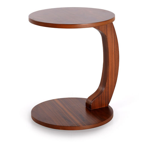Moderner Beistelltisch - C  - NDESIGN - Holz / Gestell aus Holz / rund