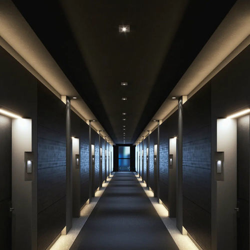 Moderne Deckenleuchte - L137 - MP Design Inc. - quadratisch / anodisiertes Aluminium / LED