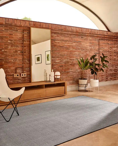 Klassischer Teppich - VICTORIA COAL - Rols Carpets - Streifenmuster / Wolle / rechteckig