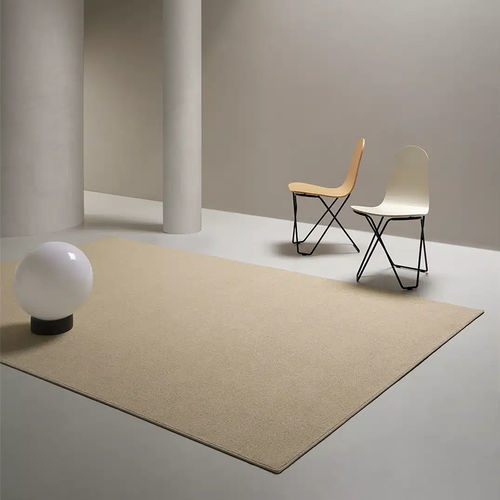 Traditioneller Teppich - NOA SESAME - Rols Carpets - einfarbig / Wolle / rechteckig
