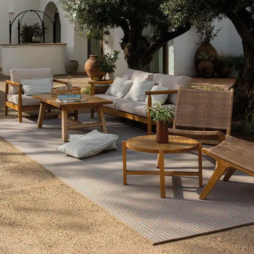 Moderner Teppich - STRATA 01 - Rols Carpets - Karomuster / PET / aus recyceltem PET