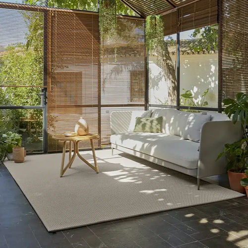 Moderner Teppich - TERRA SAHARA OAT - Rols Carpets - einfarbig / PET / rechteckig