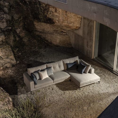 Modulsofa - MK.1110 - MOORKI - modern / Stoff / Leder
