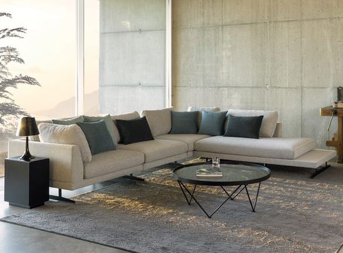 Modulsofa - MK.1590 - MOORKI - modern / Stoff / Leder