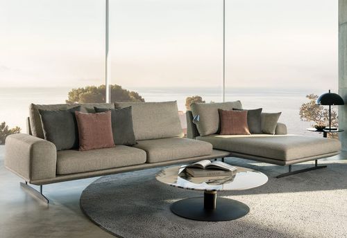 Modulsofa - MK.1600 - MOORKI - modern / Stoff / Leder