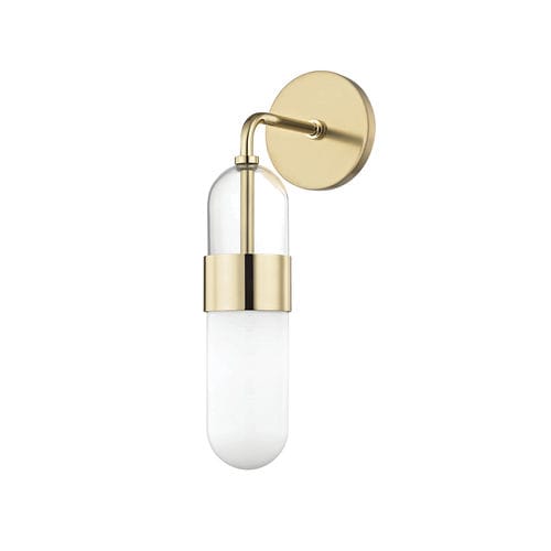 Moderne Wandleuchte - EMILIA - Mitzi - für den Innenraum / Metall / Glas