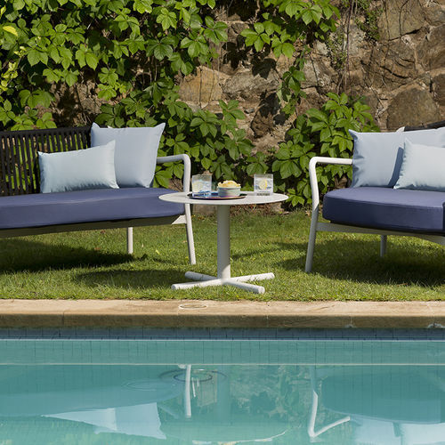 Moderner Couchtisch - Bold - Lagranja Collection - Sperrholz / Eisen / HPL