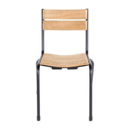 Moderner Stuhl - Girola - Satelliet Originals - für Außenbereich / Stoff / Teakholz