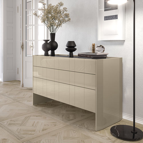 Moderne Kommode - GOLD - Kico srl - Eiche / Holzfurnier / lackiertes MDF