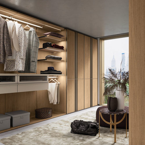 Begehbarer Kleiderschrank / Eck - RACK - Kico srl - Modul / wandmontiert / modern