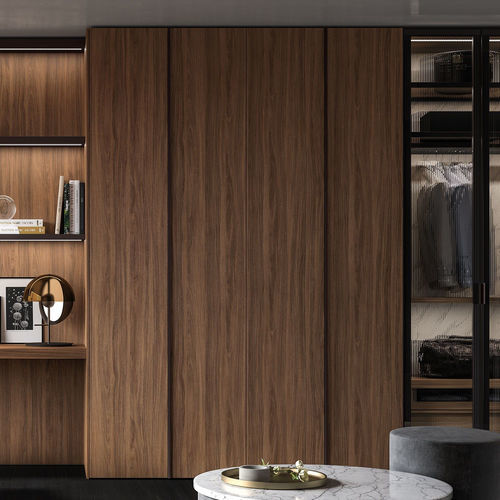 Modul-Kleiderschrank - GRAB - Kico srl - modern / hochglanzlackiertes Holz / Holzfurnier