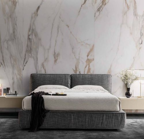 Doppelbett - LOVE - Kico srl - modern / Polster / gepolstertes Kopfteil