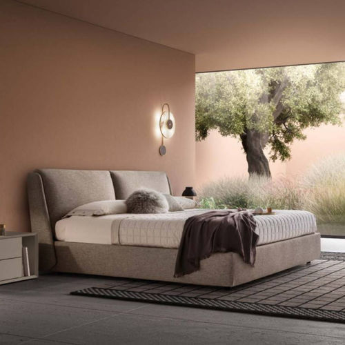 Doppelbett - SEATTLE - Kico srl - modern / Polster / gepolstertes Kopfteil