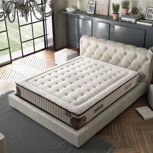 Doppelbett-Matratze - PRIVÉ V7 - Karibian Descanso - Schaumstoff / Memory / weiß