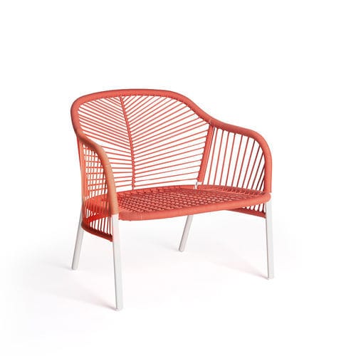 Moderner Sessel - LE FOGLIE - Piaval srl - Kordel / Metall / Kordel