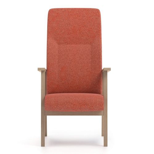 Moderner Sessel - SWING - Piaval srl - Stoff / Buche / mit hoher Rückenlehne