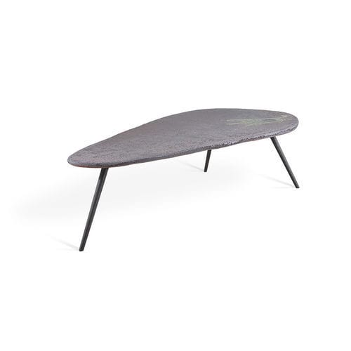 Moderner Couchtisch - maui - IBTW In Between Outodoor Importaçãoe Exportação ltd - Keramik / Gestell aus Aluminium / handgefertigt