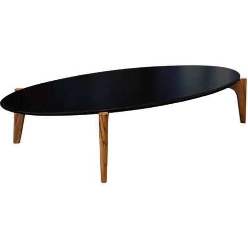 Moderner Couchtisch - patmos - IBTW In Between Outodoor Importaçãoe Exportação ltd - Marmor / Gestell aus Teakholz / oval