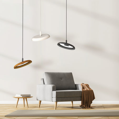Hängelampe - NIVÉL - Pablo Designs - Aluminium / modern / mit Kabel