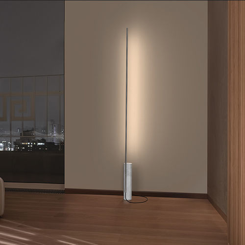 Stehleuchte - T.O - Pablo Designs - Aluminium / PMMA / Marmor