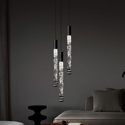 Hängelampe - UBO CRYSTAL - Opoggio Srl - Messing / Kristall / modern