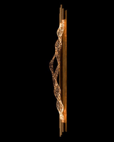 Moderne Wandleuchte - ARCO - Opoggio Srl - für den Innenraum / Messing / Skulptur